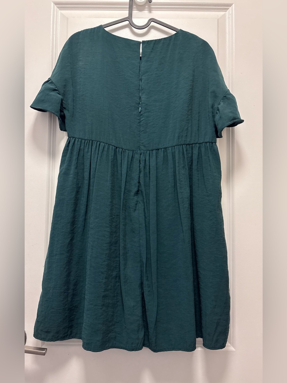 Zara trf collection Emerald green oversized pocket shorts romper/jumpsuit| - Picture 5 of 12